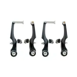 Serie freni V-Brake alluminio nero per mtb