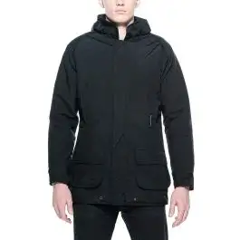 giacca nelson 3/4 xl nero impermeabile