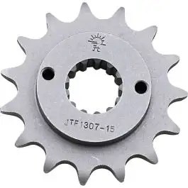 JT SPROCKETS JTF1307.15 FRONT REPLACEMENT SPROCKET 15 TEETH 520 PITCH NATURAL STEEL