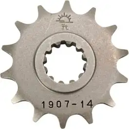 JT SPROCKETS JTF1907.14 FRONT REPLACEMENT SPROCKET 14 TEETH 428 PITCH NATURAL STEEL