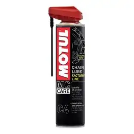 SPRAY CATENA MOTO MOTUL MC CARE C4 CHAIN LUBE FACTORY LINE 400 ml 111658