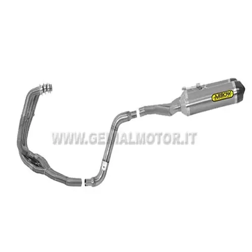 Scarico Completo Arrow Thunder Titanio Benelli Bn 600i 2013 > 2016-71814PK--71602MI--71603MI-90840