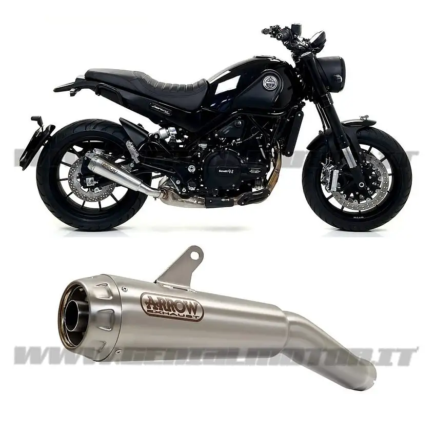 Terminale Di Scarico Arrow Pro Race Nichrom Benelli Leoncino 2017 > 2020-71879PRI-90897
