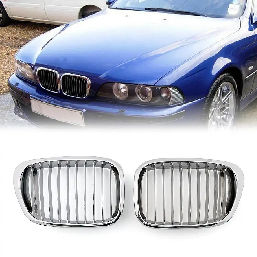 BMW E39 (1995-2003) Calandre grillagée avant chromée