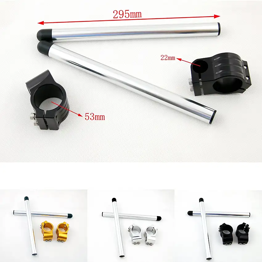 Clip de guidon 53MM pour Ducati 749 996 998 1098 1198 Aprilia Mille Falco RSVR générique