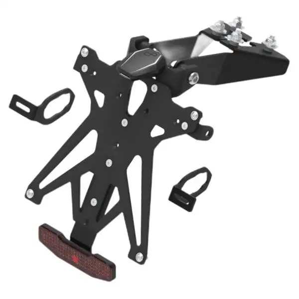 Kit completo portatarga Lightech luce e catadriotto Italia Kawasaki Z400 2017-2023