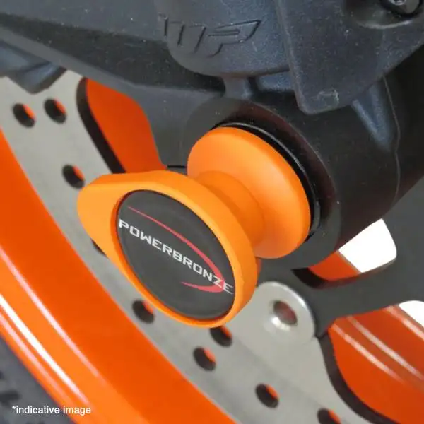 Kit protezioni forcella PowerBronze arancio Ducati Monster 1200R 2016-2019