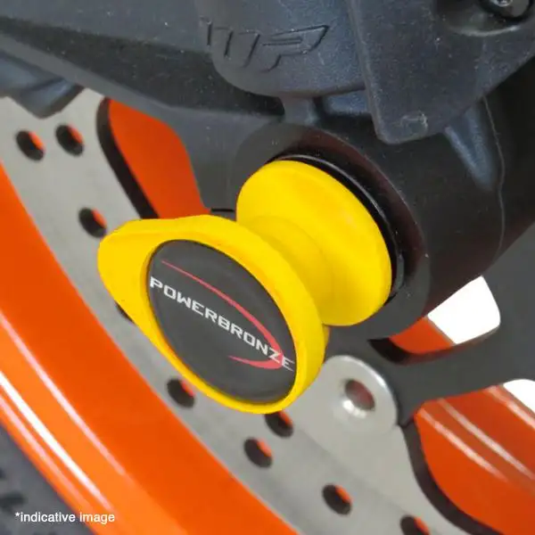 Kit protezioni forcella PowerBronze giallo Suzuki GSXS1000 2015-2020