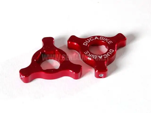 Ducabike Dbk Rf1901a Registri Forcella Ch. 19 Mm. Rosso-RF1901A-24981
