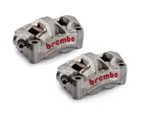 Kit Pinze Freno Radiali Brembo Monoblocco M50 interasse 100mm colore Titanio codice 220A88510