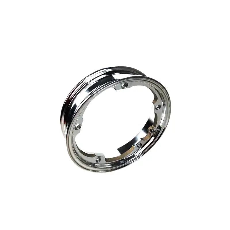 Cerchio In Lega Tubeless VMC 2.10 - 10 Argento Lucido Per Vespa