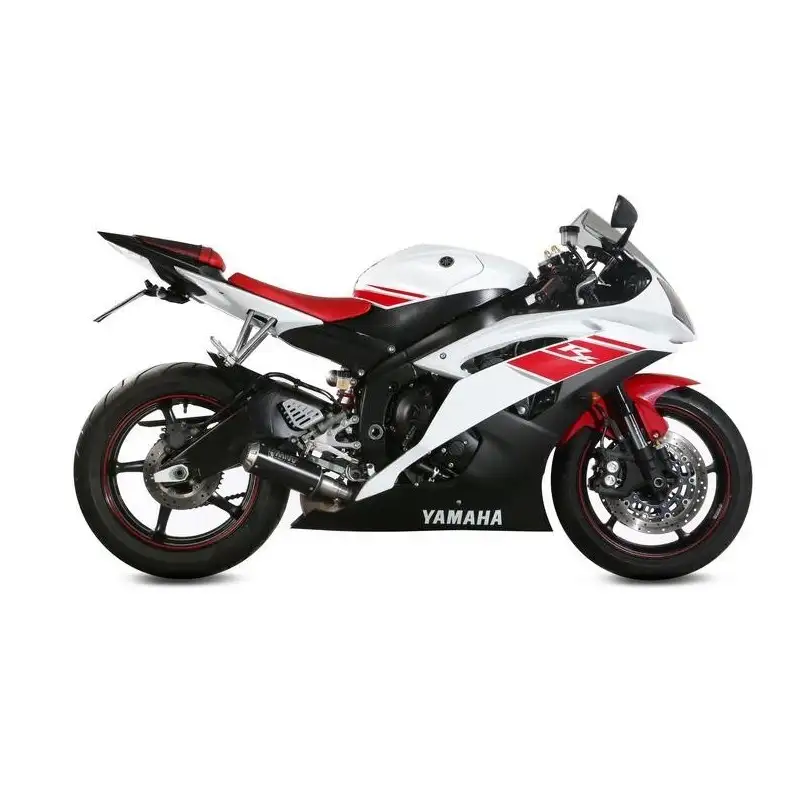 EXHAUST MIVV MK3 YAMAHA R6 2006-2016, APPROVED STEEL BLACK