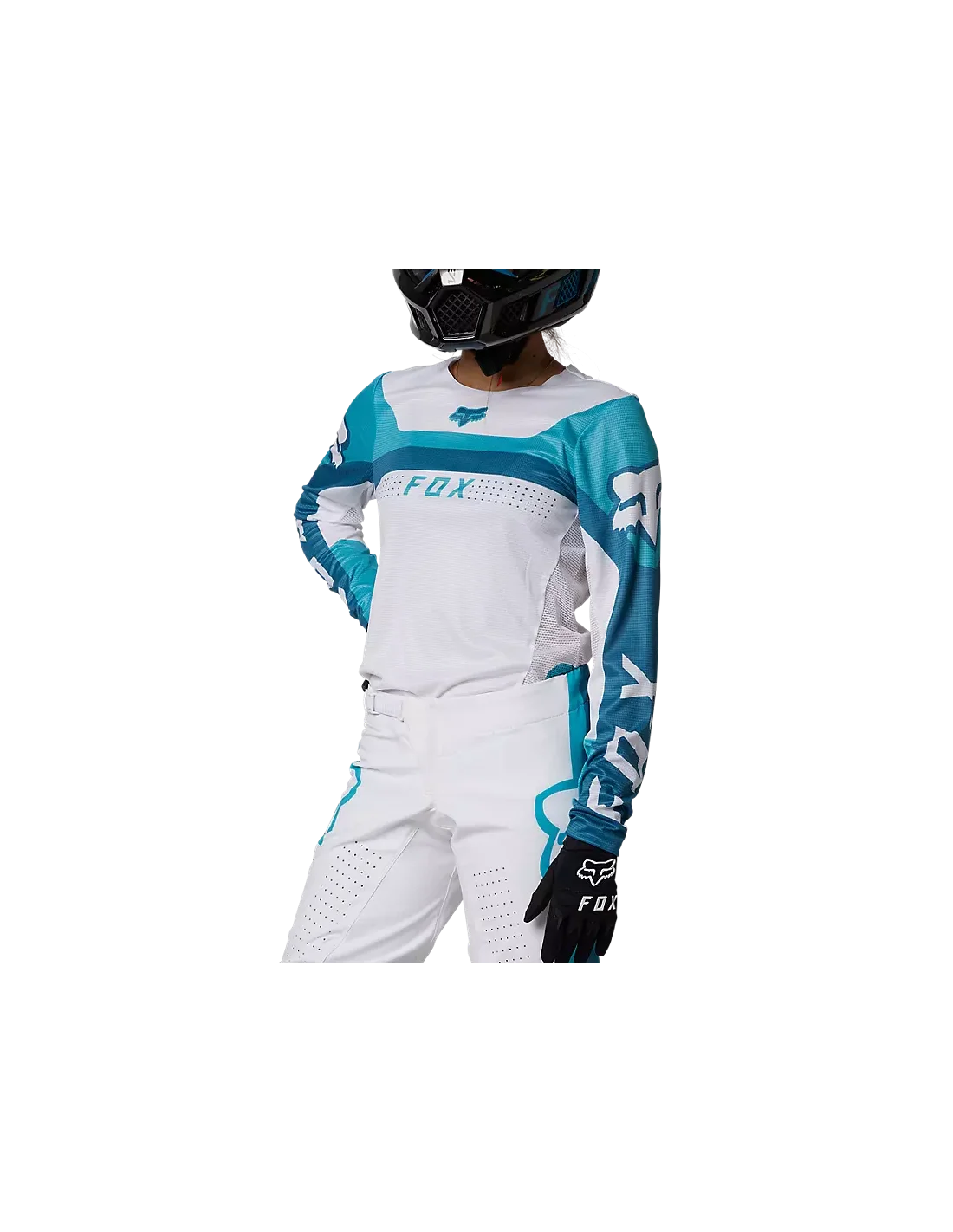 Maglia FOX Donna Flexair Efekt Teal