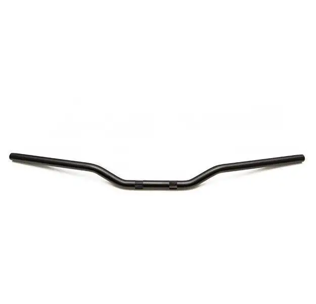 Manubrio Accossato da 22mm in acciaio verniciato nero (A=750 B=131 C=146 D=112 E=66)