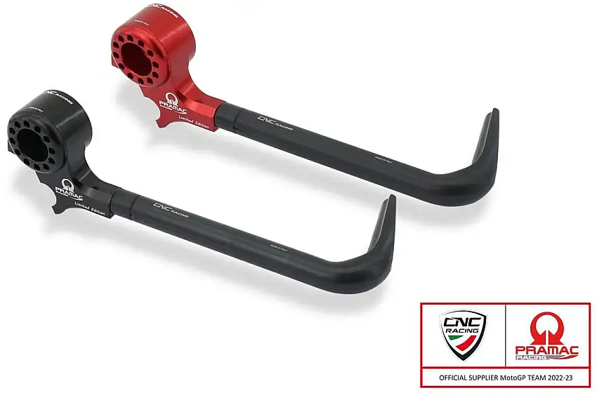 Protezione leva freno anteriore lever guard street con attacco specchio Pramac Limited Edition CNC Racing per Ducati ST4S 01-05