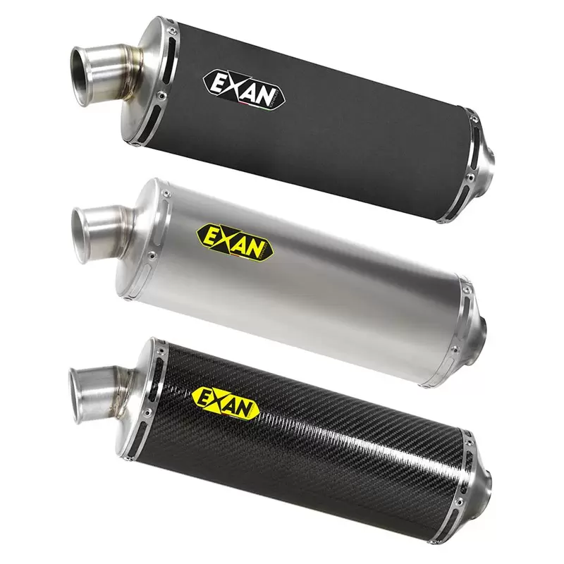 Scarico Exan Kawasaki ER-6F Ovale Classic