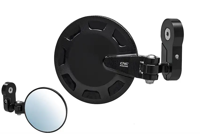 Specchio bar end Rocket destro CNC Racing per Ducati Diavel 1260 19-22